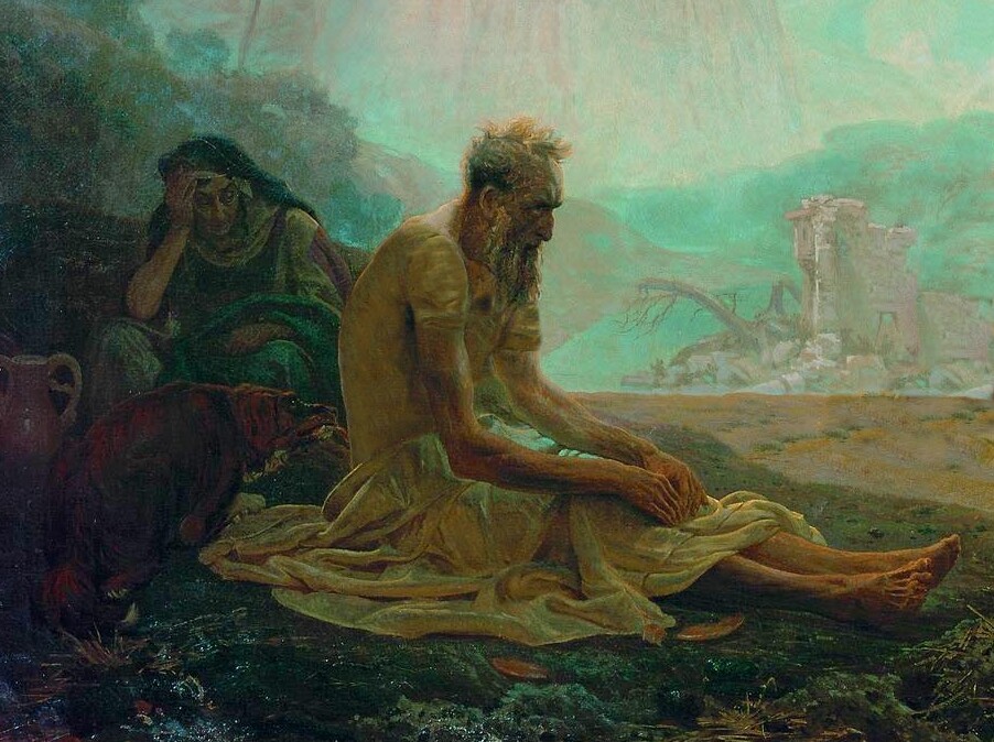 I. Repinas, Jobas ir jo draugai, 1869